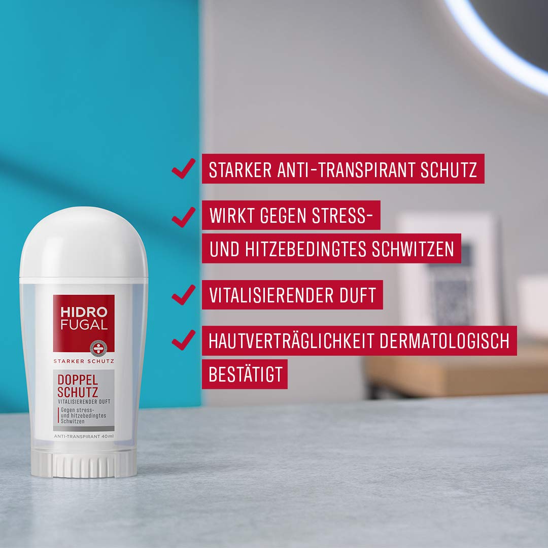 Hidrofugal Double Protection Stick (40 Ml)